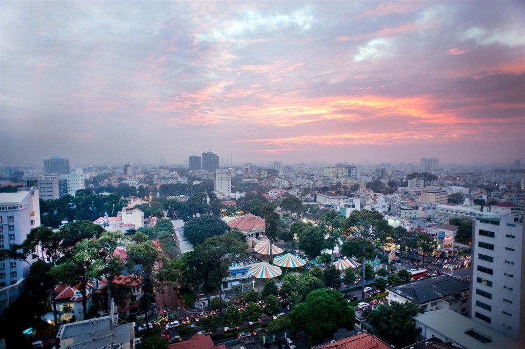 Emm Hotel Saigon Хошимин Екстериор снимка